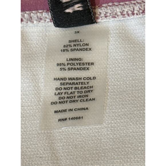 Unique Vintage 1970’s Purple Ombre Daphne High Waist Retro Bikini Bottom 3X NWOT - Picture 5 of 5